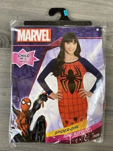 Marvel Spider-Girl Long Sleeve Top Child M/L Halloween Cosplay Dress Up Costume - Picture 1 of 6