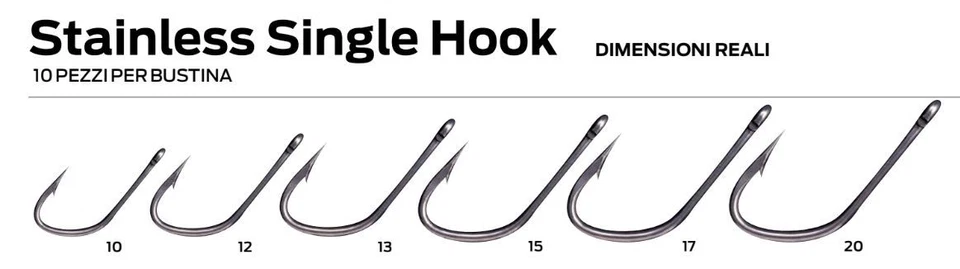 Angelhaken Fischen LP Edelstahl Single Hook Größe 15 Yamashita Stahl De Hameçon - Imagem 1 de 1