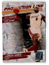 LeBron James Miami Heat 2010-11 Donruss Production Line #2
