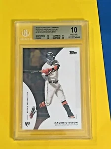 2020 Topps On Demand Progression Mauricio Dubon #13 BGS 10 PRISTINE RC *1 POP* - Picture 1 of 2