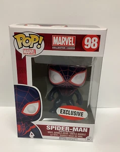 Funko Pop! Marvel - Spider-Man (Miles Morales) - Collector Corps #98 +Protector - Picture 1 of 6