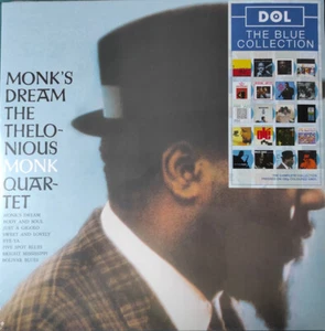 The Thelonious Monk Quartet – Monk's Dream - Blue Colored 180G Vinyl - Brand New - Imagen 1 de 2