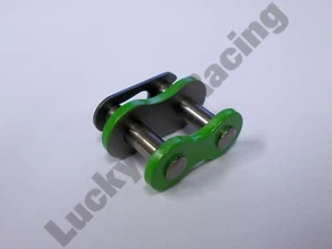 Green RK Chain 428HSB split clip spring link 428 connection fish motorcycle