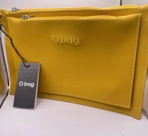 Obag Italian Women Small Travel Handbag Faux Leather Comfortable Causal Bag - Picture 1 of 5