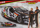 Holden Commodore VE Supercheap Auto Racing #39 Ingall Morris Promo Poster 