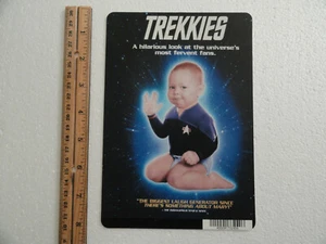 TREKKIES - BLOCKBUSTER VIDEO REGAL BACKER CARD 5,5"X8" *NO FILM - Bild 1 von 3
