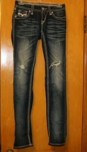 Rock Revival Women's Jeans 25 x 31 Distressed Madison Straight - Picture 1 of 8