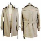 Constantine John Constantine Cosplay Costume Cotton Twill Trench Coat Jacket!