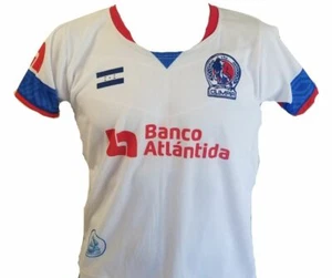 CAMISA BLANCA PARA NIÑOS DE OLIMPIA DE HONDURAS - LOS 39 VECES CAMPEONES - Picture 1 of 24