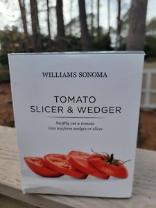 Williams Sonoma Affettatrice e Cuneo per Pomodori - Lame in Acciaio Inox, NUOVO - Foto 1 di 7
