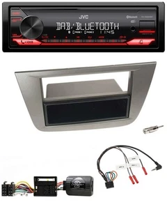 JVC Bluetooth USB DAB Lenkrad Autoradio für Seat Toledo Altea 2004-2009 anthrazi - Bild 1 von 9
