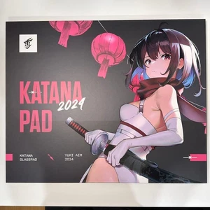 Yuki Aim Katana City 2024 Glas Mauspad groß Limited Edition 500x400mm ;:JPN - Bild 1 von 3