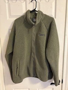 Columbia Olive Men’s XL fleece Jacket - Picture 1 of 4