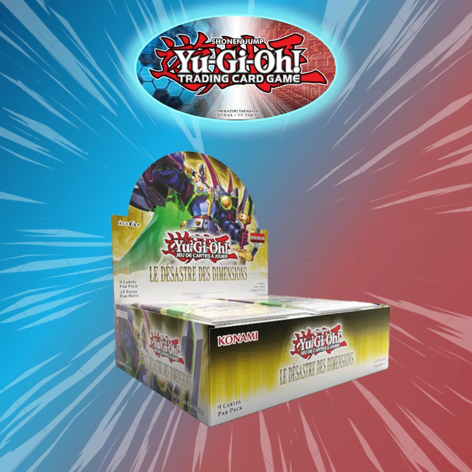 Yu-Gi-Oh! Display x 24 Boosters Le Désastre des Dimensions DOOD FR Neuf Scellé