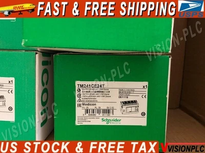 1PCS 2022 New & Genuine TM241CE24T PLC Module In Box TM241CE24T - Image 1 of 4