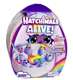 Hatchimals Alive Rainbow Splash Hatchery 6 Color Reveal Eggs Children Toy.  NEW