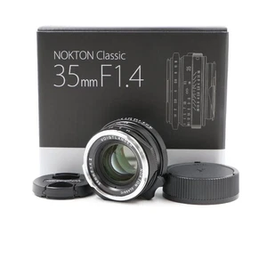 Lente VOIGTLANDER NOKTON Classic 35 mm F1.4 II MC MultiCoat VM Mount MF - Imagen 1 de 2