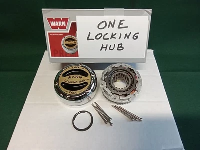 One Side, (1) WARN 20990 Premium Manual Locking Hub, Dana 44+10 Bolt, Ford-Chevy Foto 1 de 4