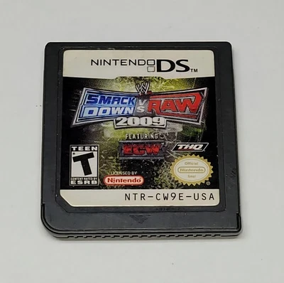 WWE Smackdown Vs. Raw 2009 for Nintendo DS Cart Great Shape - Image 1 of 2