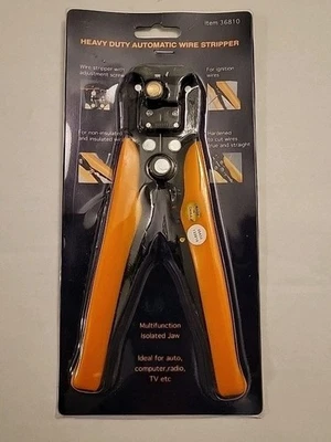  Heavy Duty Automatic Wire Stripper Item 36810 New In Package - Image 1 of 2