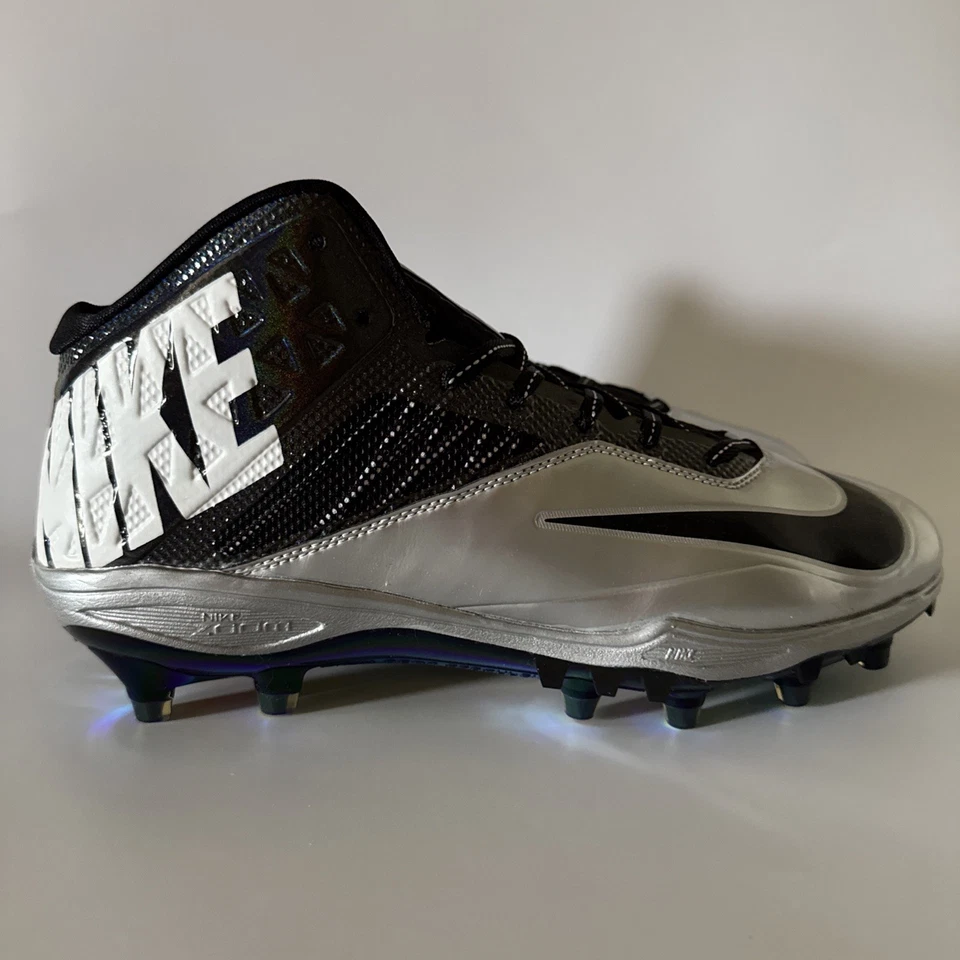 Nike Mens 12.5 ZOOM CODE ELITE 3/4 TD SMU Lineman PE Football Cleats 698229-001 - Image 1 of 4