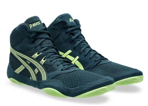 Asics Snapdown 4 Wrestling Shoes - TRANQUIL TEAL/LUCID YELLOW - Picture 1 of 7