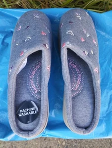 M&S Women’s Slippers With Secret Support Size 4 - Picture 1 of 6