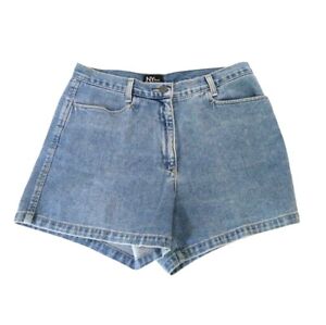 GOLDSTITCH Women/'s Juniors Vintage Denim High Waisted Jeans Shorts