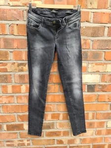 Guess Starlet Shimmer Skinny Jeans Waist UK 29ins Vgc - Picture 1 of 10