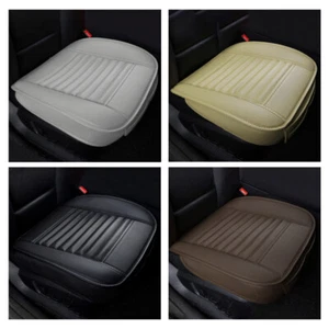Full Surround Car Front Seat Cover Breathable PU Leather Pad Chair Cushion Mat. - Bild 1 von 20
