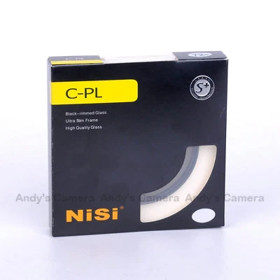 Nisi 52/55/58/62/67/72/77/82/86mm Polarizer Ultra Slim CPL Polarizing Filter - Image 1 of 3