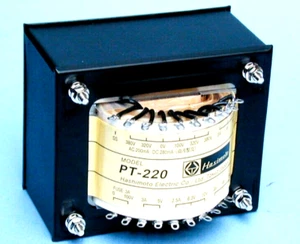 Hashimoto PT-220U (240V) Power Trans 380-320V-200mAac for 300B,PX25,PX4 - Picture 1 of 7