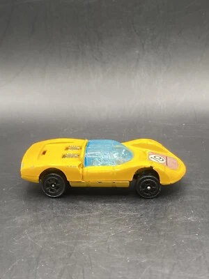 Corgi Rockets Porsche Carrera 6 Yellow Vintage Collectible Toy Car - Image 1 of 4