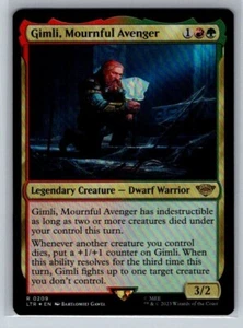 Gimli, Mournful Avenger Foil #209 Lord of the Rings Magic the Gathering MTG - Picture 1 of 1