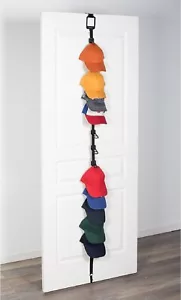 Richard's Gorra de Béisbol Soporte Sobre la Puerta Sombrero/Gorra Organizador - Negro - Imagen 1 de 5