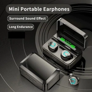 Bluetooth Wireless Headphones Earbuds Earphones In-Ear Pods For iPhone Android - Picture 1 of 10