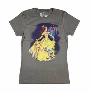 Disney Illustated Belle Junior T-Shirt - Picture 1 of 1