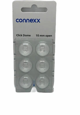10MM Open Connexx/Signia/Rexton/Miracle-Ear/Costco - RIC Click Dome 6pk - Image 1 of 4