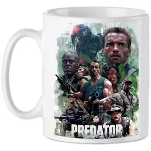 Predator Movie Poster 80s Films Schwarzenegger Novelty Tea Coffee Mug Cup - Picture 1 of 3