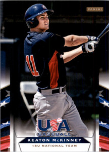 2013 (TEAM USA) USA Baseball #36 Keaton McKinney 