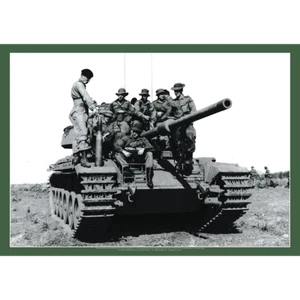 Centurion Mk 5/1 Battle Tank Art Print – Aust Armoured Vietnam – 3 sizes Poster - Picture 1 of 4