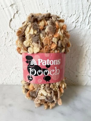 Patons Pooch Super Bulky Acrylic/Wool/Nylon Yarn - 1 Skein Shearling #65012 - Image 1 of 4