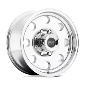 Set of 4 American Racing AR172 BAJA Wheels 16X8 8X6.5 POLISHED 00MM - Picture 1 of 1