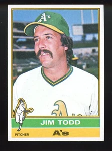 Jim Todd 1976 Topps #221 casi como nuevo o mejor - Imagen 1 de 2