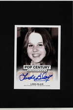 2013Linda Blair Auto FIRST Pop Century Autograph EXORCIST SAVAGE STREETS SCREAM