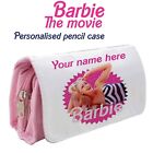 Barbie the movie, personalised  Pencil Case . any name,pink