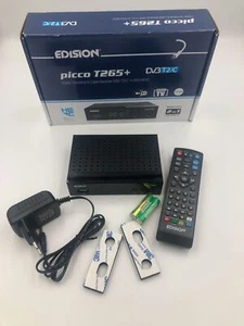 Edision Picco T265+ DVB-T2/C Receiver, Full HD, USB, HDMI, SCART, WiFi - Bild 1 von 4