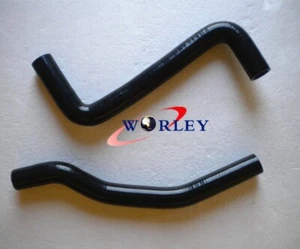 Manguera de radiador de silicona NEGRA para 94-99 Toyota Celica GT4 ST205 3S-GT 2,0 L Turbo - Imagen 1 de 6