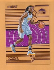 Kenneth Faried Denver Nuggets 2015-16 Panini Clear Vision Purple #50 1/25 8V