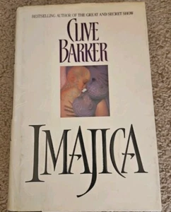 Imajica Clive Barker First Edition Print Hardcover HCDJ 1991 Horror Mylar (RC) - Picture 1 of 6
